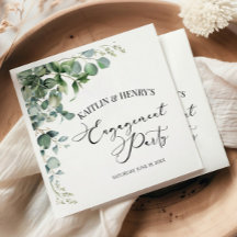 Grönt Eucalyptus Löv botanisk Förlovningsfest