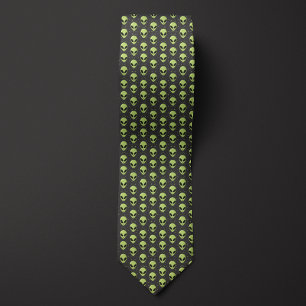 Grönt Extraterrestrial Alien Slips