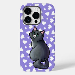 Grönt Eyed Cat Fodral-Mate iphone case