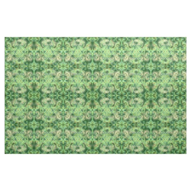 grönt Fabric, färglösa textilier, vackra Tyg (Fat Quarter)