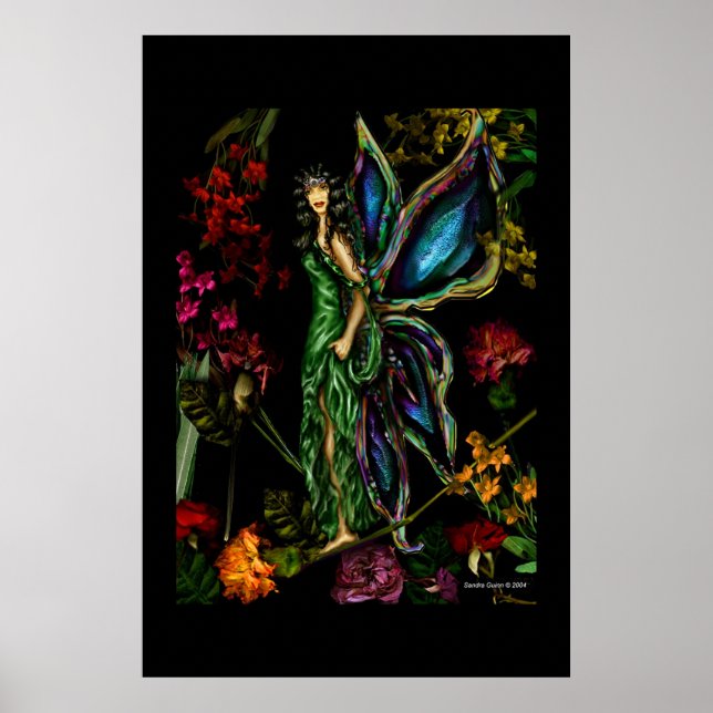 Grönt Fairy Poster (Framsidan)