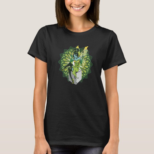 Grönt Fairy T Shirt (Framsida)