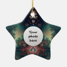 Grönt Fairy Tale Julgransprydnad Keramik