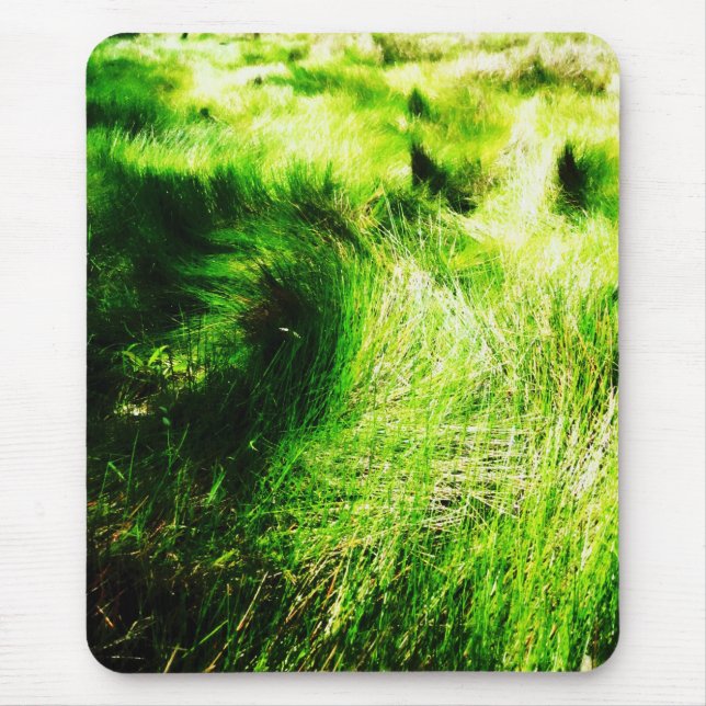 Grönt fält - Mousepad Musmatta (Framsidan)