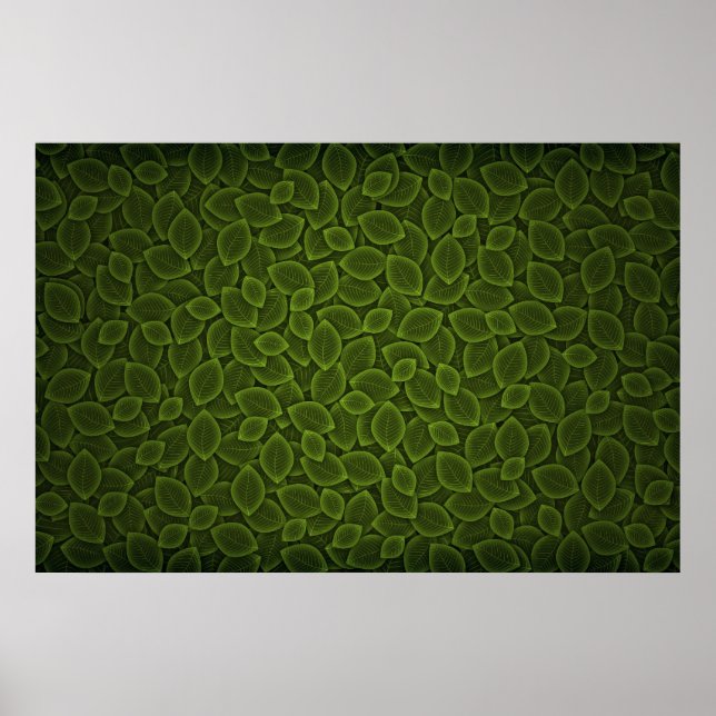 Grönt Fält Poster (Framsidan)