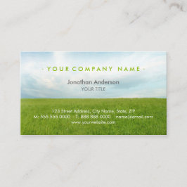 Grönt Fält Visitkort