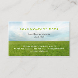 Grönt Fält Visitkort