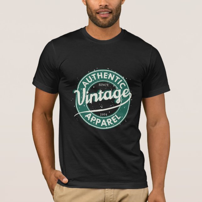 Grönt fantage 1974 t shirt (Framsida)