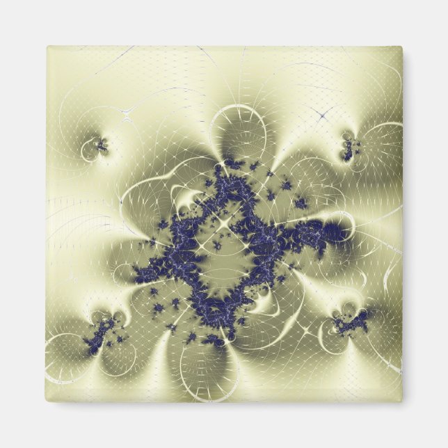 Grönt Fantasy Magnet (Framsidan)