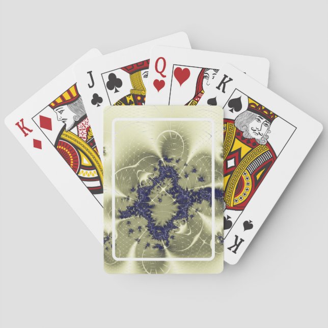 Grönt Fantasy Spelkort (Baksidan)