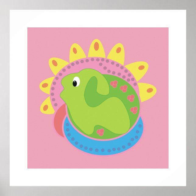 Grönt Fantino Poster (Framsidan)