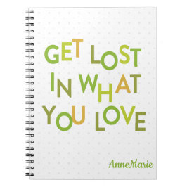 Grönt får Borttappad i det du Kärlek Anteckningsbok