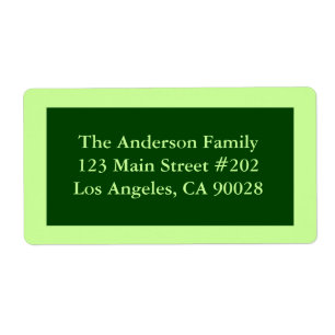 grönt färg fraktsedel