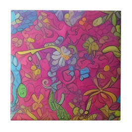 Grönt, Färgad, grov, keramiska plattor Kakelplatta