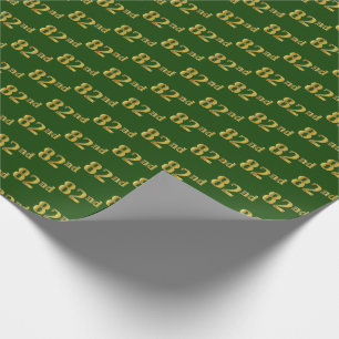 Grönt, Faux Guld 82:a (80:e) händelsen Presentpapper