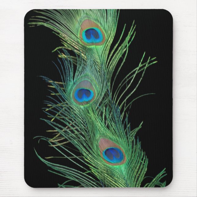 Grönt Feathers with Black Musmatta (Framsidan)