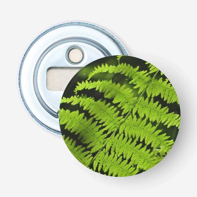 Grönt fern flasköppnare (Framsidan)