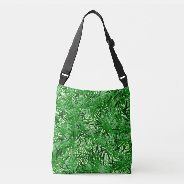 Grönt Fern Kor body Tote Bag Axelväska (Framsida)