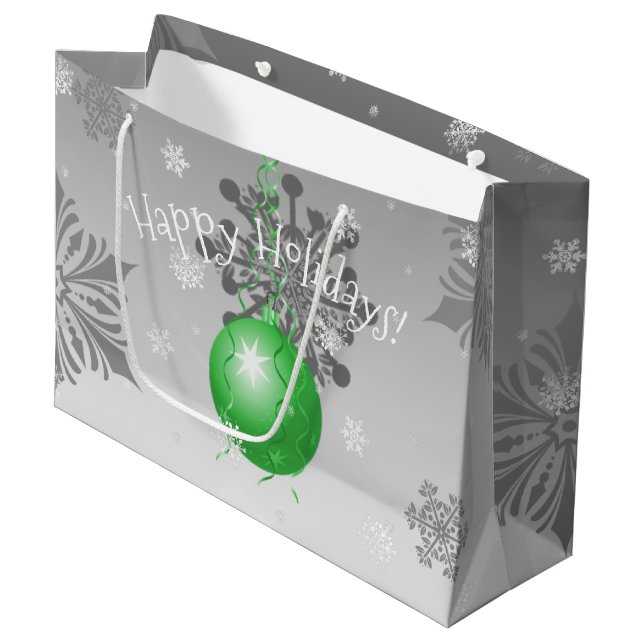 Grönt Finare julklapp för prydnadsföremål (Framsidan Vinklad)