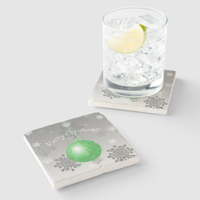 Grönt Finare julklapp för prydnadssten Stone Under Stenunderlägg (Sidan)