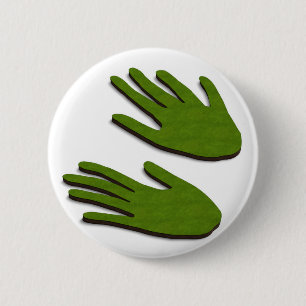 Grönt finger knapp