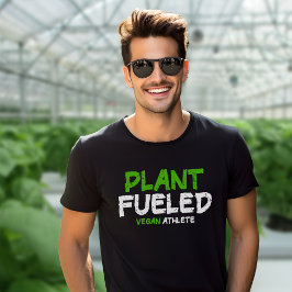 Grönt Fitness Unisex (Vegan Idrottsman) T Shirt