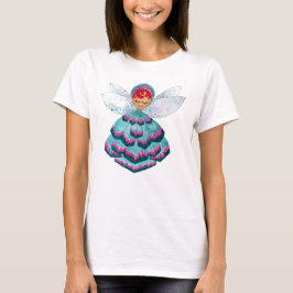 Grönt Floret Pixie T-Shirt