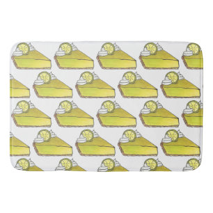 Grönt Florida Nyckel Lime Paj Slice Foodie Badrumsmatta