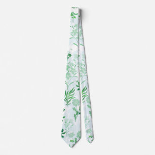 Grönt Flowers Painting Botanical Slips
