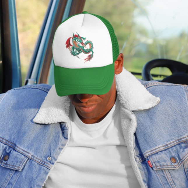 Grönt flygande drake keps (Skapare uppladdad)