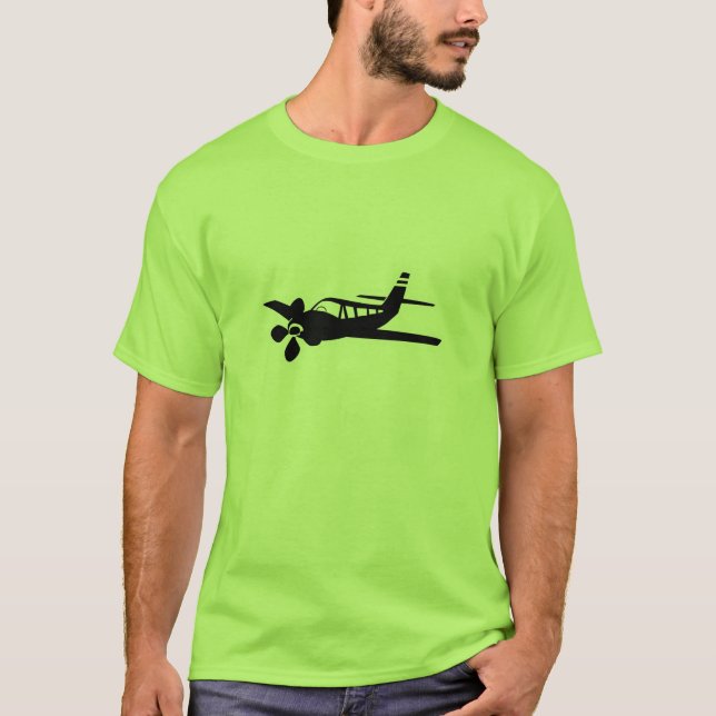 Grönt flygplan tröja (Framsida)