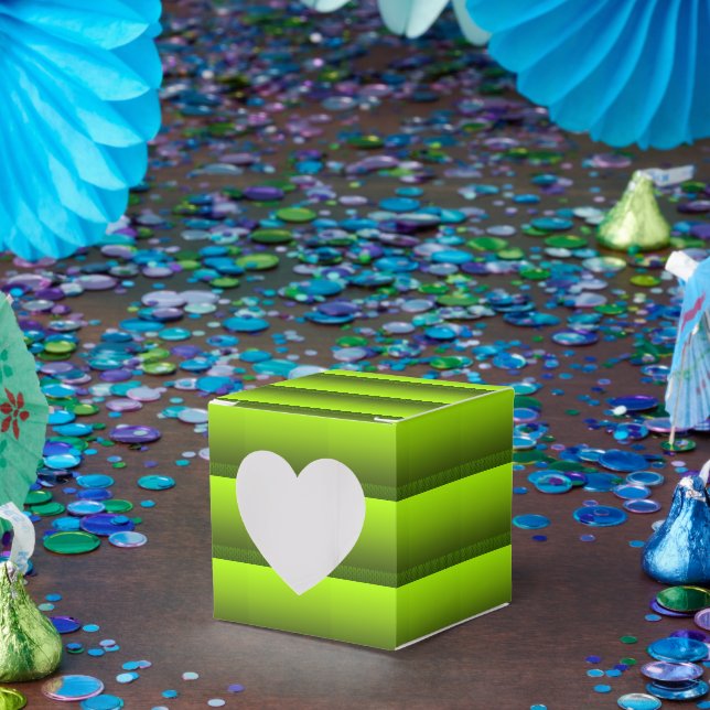 Grönt Foliage Presentaskar (Part)