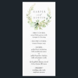 Grönt Foliage Utandning Botaniskt Bröllop Meny<br><div class="desc">Menu i Bröllop har en vacker andedräkt som består av löv i olika skuggor av grönt. Om du vill ha en mer avancerad anpassning av den här designen klickar du på knappen Anpassa. Matchande objekt är också tillgängliga.</div>