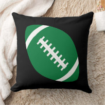 Grönt Football Team Player Boys Sports Bedroom