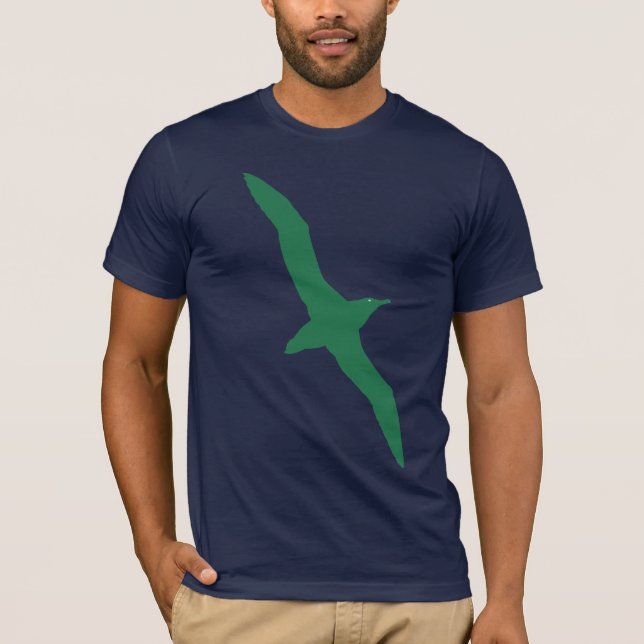 Grönt för AlbatrossfågelT-tröja T-shirt (Framsida)