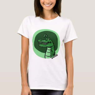 grönt för alligator t shirt