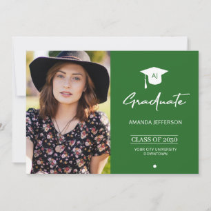 Grönt för annonsering i Photo student studenten Meddelande