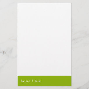 Grönt för äpple:: Papper