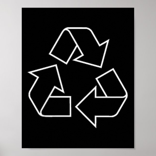 Grönt för återanvändning av Logotypens Återvinna , Poster (Framsidan)