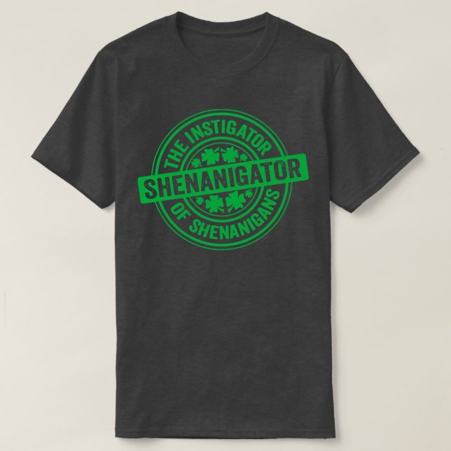Grönt för avfyrare t shirt (Design framsida)