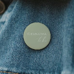 Grönt för babykläder, mormor att vara knapp<br><div class="desc">Vi presenterar vår lilla grönt babydusch-morma-to-be-knapp, perfekt för din enkla moderna boho firande vilken säsong som helst på året! Den här knappen har en boho-chic, gender-neutralt-vib med elegantens kalligrafi och en delikat minimalistisk design som skapar den perfekt för både flickor och pojkar. Dessutom är det redigerbart, så att du kan...</div>