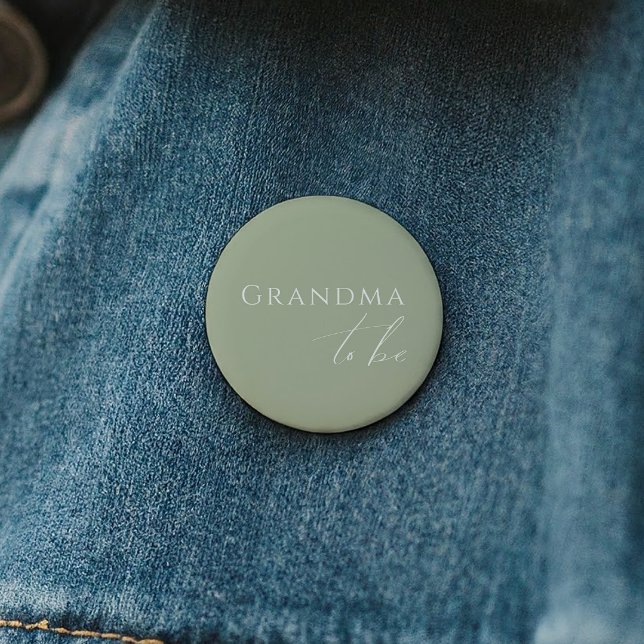 Grönt för babykläder, mormor att vara knapp (Skapare uppladdad)