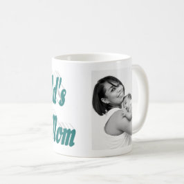 Grönt för bästa Mamma-foto Kaffemugg