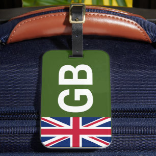 Grönt för brittisk Tävla Bagagebricka