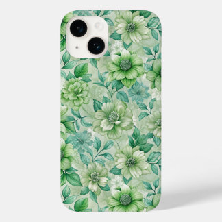 Grönt för chic Blommigt-skadebyte