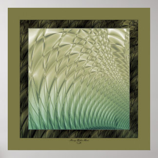 Grönt för citattecken poster