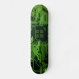 Grönt för coolans datorkretskort skateboard bräda 19,5 cm