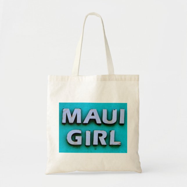 grönt för flicka maui tygkasse (Framsidan)