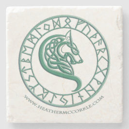 Grönt för Hemlockfördjupningkustfartyg Underlägg Sten