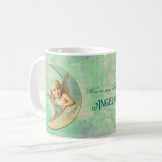 Grönt för himmelsk Personlig Kaffemugg